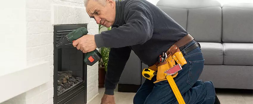 New Indoor Fireplace Installation in Garfield Heights, Ohio