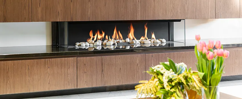 Double-height Fireplace Design Refurbishment in Garfield Heights, Ohio